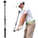 Golf Swing Trainer,Portable Golf Swing Master, Forearm Rotation, Shoulder Turn,Beginners Improve Golf Swing Exerciser Training Aid Adjustable.