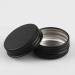 Buy Basic Packing: 24x 15ml Matt Black Aluminum Jars with Screw Caps - Ideal for Cosmetics | International Shipping Available - Buy Online on GoSupps.com