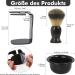Lucomb 3-in-1 Razor Brush Set Ultimate Father's Day Shaving Gift | Shaving Brush Bowl & Stand for Wet Shaving Experience - Buy Online on GoSupps.com