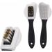 Shoe Brush Three-Sided Cleaning Shoes Brush Black Shaped Suede Leather Shoes Cleaner for Home Cleaning Tools Brush Onecolor - Buy Online on GoSupps.com