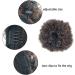 Short Synthetic Afro Puff Drawstring Ponytail Extension - Medium 4# Kinky Curly Ponytail for Natural Hair - Buy Online on GoSupps.com