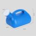 Male Urinal 3000ML Large Male Urinal Portable Screw Cap Pot Mouth No Odor Mens Potty Pee Bottle Collector Travel Toilet Blue - Buy Online on GoSupps.com