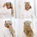 Tobatoba Floral Headband Set - 5 Pcs Chiffon Boho Hair Scarf Bandanas for Women - Buy Online on GoSupps.com