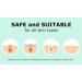 SaaG Pimple Patches 72 Spot Patch Translucent Hydrocolloid Tea Tree Oil Pimples Patches for Spots with Salicylic Acid Effective Relief from Blemishes - Buy Online on GoSupps.com