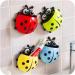 Angoily Ladybug Sucker Toothbrush Holder - Cute Cartoon Suction Cup for Kids' Bathroom - Durable Toothbrush Holder for Children - Buy Online on GoSupps.com