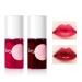 2 Colors Lip Tint Stain Set  Matte Velvet Lip Tint Watery Lip Stain Mini Liquid Lipstick  Natural Shimmery Lip Tint Stain Lip Color Makeup  Moisturizing Waterproof Long Wear Korean Lipgloss Non-Sticky (02+04)