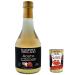 Italian Gourmet E.R. Andrea Milano Aceto di Melannurca Campana IGP vinegar made from fresh unpasteurized apples and naturally fermented 5% acidity 500 ml + Gourmet Italian Polpa 400 g