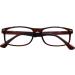 TBOC Reading Glasses +4.00 for Men & Women - Stylish Brown Frames | Ideal for PC & Mobile Use | Presbyopia Aid (1 Pack) - Buy Online on GoSupps.com