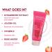 Jovees Herbal Strawberry Face Wash Deep Moisturising Facewash Normal to Dry Skin Paraben & Alcohol Free 120 ML (Pack of 2) 4.06 Fl Oz (Pack of 2) - Buy Online on GoSupps.com