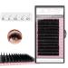 Qeelasee 0.07 Thickness CC Curl 11mm Volume Mink Eyelash Extensions Silk Individual Lash Extensions Semi-permanent Pure Korean Silk lashes Soft Application for Professional Salon Use CC 11mm