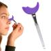 kinrguiyuez Eyeliner Templates Multifunctional Eye Makeup Tool Multifunctional Eyeshadow Applicators Monitor Eye Makeup Templates for Eyeliner Eyelash Eyeshadow Purple
