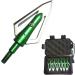 NC Hunting Arrowhead Cutting Blade - Green Archery Broadhead for Traditional & Compound Bows - Buy Online on GoSupps.com