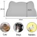Buy Septillar Silicone Bowl Pads for Cats & Small Dogs - Waterproof Slipproof Lining Mats (Dark Gray 44x25 cm) - International Shipping - Buy Online on GoSupps.com