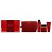 Guess Seductive Red for Men - 4 Pc Gift Set 3.4oz EDT Spray 6oz Body Spray 3.4oz Shower Gel Pouch
