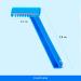 AIESI Disposable Razor - 1 Blade Non-Sterile (Pack of 100) | Buy Internationally - Fast Shipping & Best Quality - Buy Online on GoSupps.com
