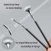 Folding Angle Scalloped Lash Brush Upgraded Folding Angle Scalloped Lash Brush Mascara Fan Brush Eye Makeup Fan Brush Eyelash Separator Tool (3pcs) - Buy Online on GoSupps.com