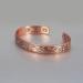 3500 Gauss Magnetic Arthritis Copper Bracelet - 99.99% Pure Copper with 8 Magnets | Plum Blossom Pattern for Women | Enhance Blood Circulation & Support Weight Loss - Buy Online on GoSupps.com
