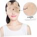 Beaupretty USB Heating Eye Mask Electric Blindfold Faux Fur Eye Mask Rechargeable Eye Mask Decorative Eye Pad Light Blocking Night Eye Cover Eyemask Flannel Goggles Travel Cosmetic Beige 20.5x10x0.8cm - Buy Online on GoSupps.com