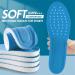 XINIFOOT 3 Pairs Breathable Shock Absorption Insoles for Men & Women | Soft Running Shoe Pads Replacement | Fit Sizes Men 9-10.5 / Women 11-12.5 - Blue - Buy Online on GoSupps.com