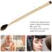 Toothbrush Brush Soft Hair Gold Electroplating Handle Double Ended Makeup Eyebrow Brush Multiple Use for BB Cream Brow Powder Ergonomic Handle Makeup Brush Set with - Buy Online on GoSupps.com