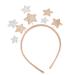 Frcolor Stars Hair Rifts Glitter Crown Headband - Party Costume Hair Bands for Birthdays Christmas & New Year - Kids Hair Accessories & Photo Props - Buy Online on GoSupps.com