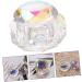 Nail Cup Crystal Glass Nail Crystal Bowl Glass Ashtray Nail Liquid Bowl Nails Glass Dish Nail Charm Storage Cup Crystal Nail Bowl Powder Dappen Dish Diamond Nail Polish Remover - Buy Online on GoSupps.com