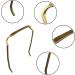 3 Pieces Headbands for Thick Curly Hair Non-slip Invisible Headband Sunglass Design Headwear Accessory Unisex Hair Fixing Tool (Black Brown Rose Gold) - Buy Online on GoSupps.com