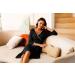 Sykooria Women's Cotton Nursing Nightdress - Black XXL | 3/4 Sleeves Maternity Labour Nightgown - Buy Online on GoSupps.com