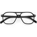 Feizedy Retro 70s Reading Glasses with Blue Light Filter | Square Nerd Glasses for Men & Women | Clear Lens Computer Glasses B0068 +1.00 Black - Buy Online on GoSupps.com