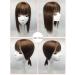14 Clip-in Hair Topper with Bangs for Thinning Hair | Thick Light Brown - Enhance Your Look! - Buy Online on GoSupps.com