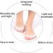 2 Pairs Silicone Toe Separators for Bunions, Hammer Toes, Plantar Fasciitis - Quick Pain Relief - Buy Online on GoSupps.com