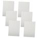 HONMEET 6 Sheets Sticker Nails Double Sided Tape Nail Stickers Nail Decals Nail Art Tools Nails Stickers Nail Stand Stickers Nail Tools Nail Art Stencils Nail Decorations Jelly Glue White