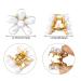 10Pcs Small Pearl Claw Hair Clips - Mini Decorative Accessories for Women & Girls - Buy Online on GoSupps.com