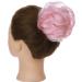 Thick Hair Donut Scrunchie in Pink - Updo Hairpiece for Wavy Curly Messy Hair - Buy Online on GoSupps.com