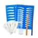 Amosfun Golden Storage Practice Semi-permanent Skin Pen with Kit Pencil Eyebrow Manual Microblading