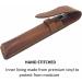 Parker Safety Razor Leather Brown Protective/Travel Case For Straight and Barber Razors - From Saddle - Buy Online on GoSupps.com