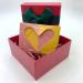 Heart Shaped Dual-use Deformable Lip Balm Stick - Honey Peach. Repair Keep Lips Moisturized red gift box Gifts