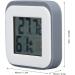 Buy Indoor Temperature & Humidity Meters | Accurate Hygrometer & Magnetic Thermometer for Baby Room & Bathroom - Buy Online on GoSupps.com