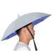 NEW-Vi Umbrella Hat Adult and Kids Folding Cap for Beach Fishing Golf Party Headwear Silver