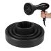 Filfeel Hair Blower Diffuser Foldable Folding Hairdryer Cover Styling Hairdressing Tool 5Colors By (Black)