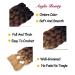 3 Pack Ombre Kanekalon Jumbo Braiding Hair Extensions 24 Inch - Black-Dark Brown-Light Brown - Buy Online on GoSupps.com