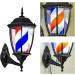 Barber Shop Pole Light Outdoor Vintage Style Red White Blue Strips Rotating Illuminating Hair Salon Hairdressing Sign Light Barber Shop Waterproof Wall Mountable Lamp - Buy Online on GoSupps.com