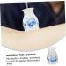 Beavorty 3 STK Moxibustion Cup - Electrical Massage Device & Conical Fuel Tool for Enhanced Vascular Care - Double Layer White Ceramic Ai-Box - Buy Online on GoSupps.com