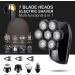 Buy 7D Electric Razor for Men - Waterproof Bald Shaver & Grooming Kit | International Shipping Available - Buy Online on GoSupps.com