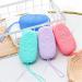 Bath Sponge Silicone Shower Exfoliating Scrub Sponge Brush Skin Cleaning Pad Bathroom Accessories Sponges Bath (Color : D) - Buy Online on GoSupps.com