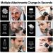 6 in 1 Head Shaver for Bald Men - Cordless Electric Shaver with LED Display Fast Charging & Nose Hair Trimmer - Ideal Men's Grooming Kit - Buy Online on GoSupps.com