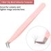 FADLASH Curved Fiber Tip Eyelash Extension Tweezers - Professional Pink Volume Lash Tweezers - Buy Online on GoSupps.com