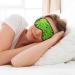 Buy Green Leaf1 Soft Sleep Eye Mask - Breathable Female Eye Patch for Travel & Relaxation - Buy Online on GoSupps.com