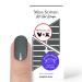 Original Miss Sophie UV gel nail foils soft touch uv i 20 UV gel nail polish stripes single-colored graphite gray uv i for finger & toenails