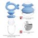 Dilovely Baby Fruit Feeder: Silicone Teething Pacifier with 3 Sizes Pouches - BPA Free Mesh Feeder for Infants (2 Pack) - Buy Online on GoSupps.com